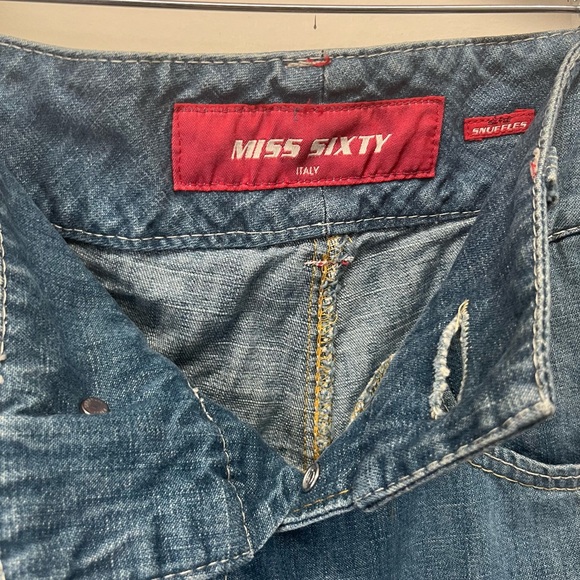 NWT Y2K Miss Sixty straight leg jeans - Picture 8 of 8
